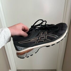 ASICS Black Running Shoes